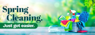 march spring cleaning banner